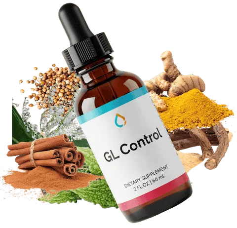 GL Control blood sugar support supplement bottle